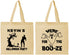 Personalized Halloween Cotton Tote Bags - Ghost | 250046