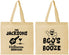 Personalized Halloween Cotton Tote Bags - Boos And Booze | 250047