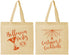 Personalized Halloween Cotton Tote Bags - Costumes Cocktails | 250048