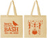Personalized Halloween Cotton Tote Bags - Skeleton | 250052