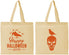 Personalized Halloween Cotton Tote Bags - Skeleton | 250056