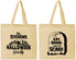 Personalized Halloween Cotton Tote Bags - Eat Drink Be Scary | 250074