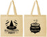 Personalized Halloween Cotton Tote Bags - Witch | 250085
