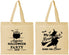 Personalized Halloween Cotton Tote Bags - Witch | 250090