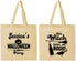 Personalized Halloween Cotton Tote Bags - Witch Boos | 250097