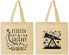 Personalized Wedding Cotton Tote Bags - Telescope | 255