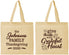 Personalized Thanksgiving Cotton Tote Bags - Grateful | 260006