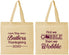 Personalized Thanksgiving Cotton Tote Bags - Gobble Til You Wobble | 260013