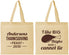 Personalized Thanksgiving Cotton Tote Bags - Big Thighs | 260023