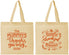 Personalized Thanksgiving Cotton Tote Bags - Grateful Blessed | 260028