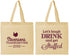 Personalized Thanksgiving Cotton Tote Bags - Turkey Stuffed | 260037