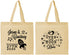 Personalized Wedding Cotton Tote Bags - Over The Moon In Love | 267