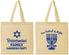 Personalized Hanukkah Cotton Tote Bags - Festival Of Lights | 270005