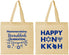 Personalized Hanukkah Cotton Tote Bags - Jewish | 270009