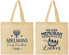 Personalized Hanukkah Cotton Tote Bags - Menorah Latkes | 270019