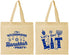 Personalized Hanukkah Cotton Tote Bags - Lets Get Lit | 270022