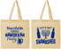Personalized Hanukkah Cotton Tote Bags - Menorah | 270026