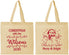 Personalized Christmas Cotton Tote Bags - Snowman | 280002