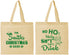Personalized Christmas Cotton Tote Bags - Elf | 280009