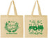 Personalized Christmas Cotton Tote Bags - Til The Season | 280019