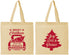 Personalized Christmas Cotton Tote Bags - Christmas Tree | 280026