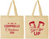 Personalized Christmas Cotton Tote Bags - Lets Get Elfed Up | 280036