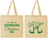 Personalized Christmas Cotton Tote Bags - Lets Get Elfed Up | 280037