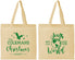 Personalized Christmas Cotton Tote Bags - Joy To The World | 280045