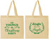 Personalized Christmas Cotton Tote Bags - Jingle Til You Jingle | 280063