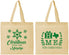 Personalized Christmas Cotton Tote Bags - Texas | 280075