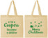 Personalized Christmas Cotton Tote Bags - Santa Claus | 280079