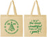 Personalized Christmas Cotton Tote Bags - Wonderful Time For A Beer | 280099