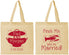 Personalized Wedding Cotton Tote Bags - Crawfish Boil | 288