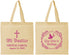 Personalized Baptism Cotton Tote Bags - Mi Bautizo | 290000