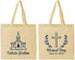 Personalized Baptism Cotton Tote Bags - Blessed Day | 290009