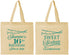 Personalized 16th Birthday Cotton Tote Bags - String Lights | 300009