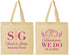 Personalized Rehearsal Dinner Cotton Tote Bags - Tomorrow We Do | 30003
