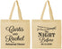 Personalized Rehearsal Dinner Cotton Tote Bags - The Night Before | 30006