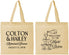 Personalized Rehearsal Dinner Cotton Tote Bags - The Night Before | 30007