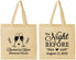 Personalized Rehearsal Dinner Cotton Tote Bags - The Night Before | 30008