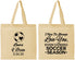 Personalized Wedding Cotton Tote Bags - Soccer | 307