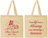 Personalized Memorial Cotton Tote Bags - Life Blessing Memory | 310005