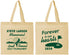 Personalized Memorial Cotton Tote Bags - Forever In Our Hearts | 310006