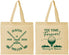 Personalized Memorial Cotton Tote Bags - Fairway To Heavens | 310007