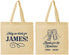 Personalized Memorial Cotton Tote Bags - Thanks For The Memories | 310011