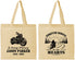 Personalized Memorial Cotton Tote Bags - Riding In Our Hearts | 310014