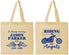 Personalized Memorial Cotton Tote Bags - Riding With Angels | 310018