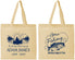 Personalized Memorial Cotton Tote Bags - Gone Fishing | 310024