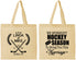 Personalized Wedding Cotton Tote Bags - We Interrupt Hockey | 312