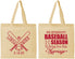 Personalized Wedding Cotton Tote Bags - We Interrupt Baseball | 313